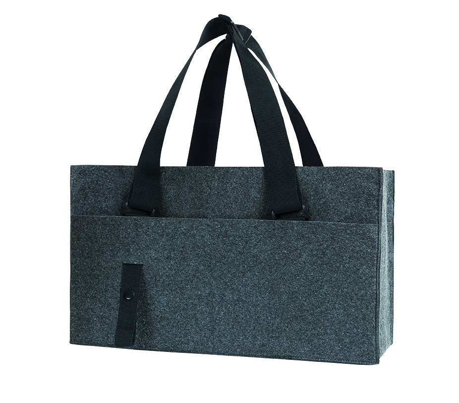 Aan de voorzijde (14 x 4 cm)