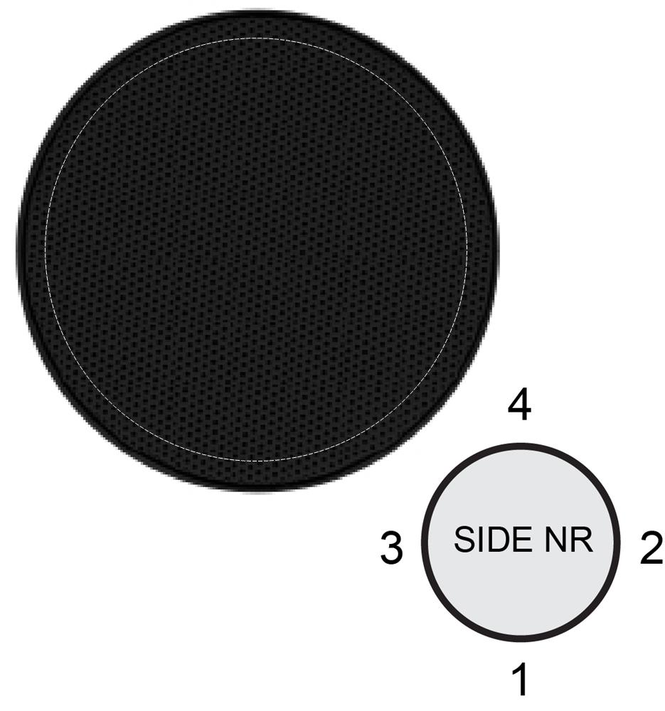 Bovenzijde (6 x 6 cm)