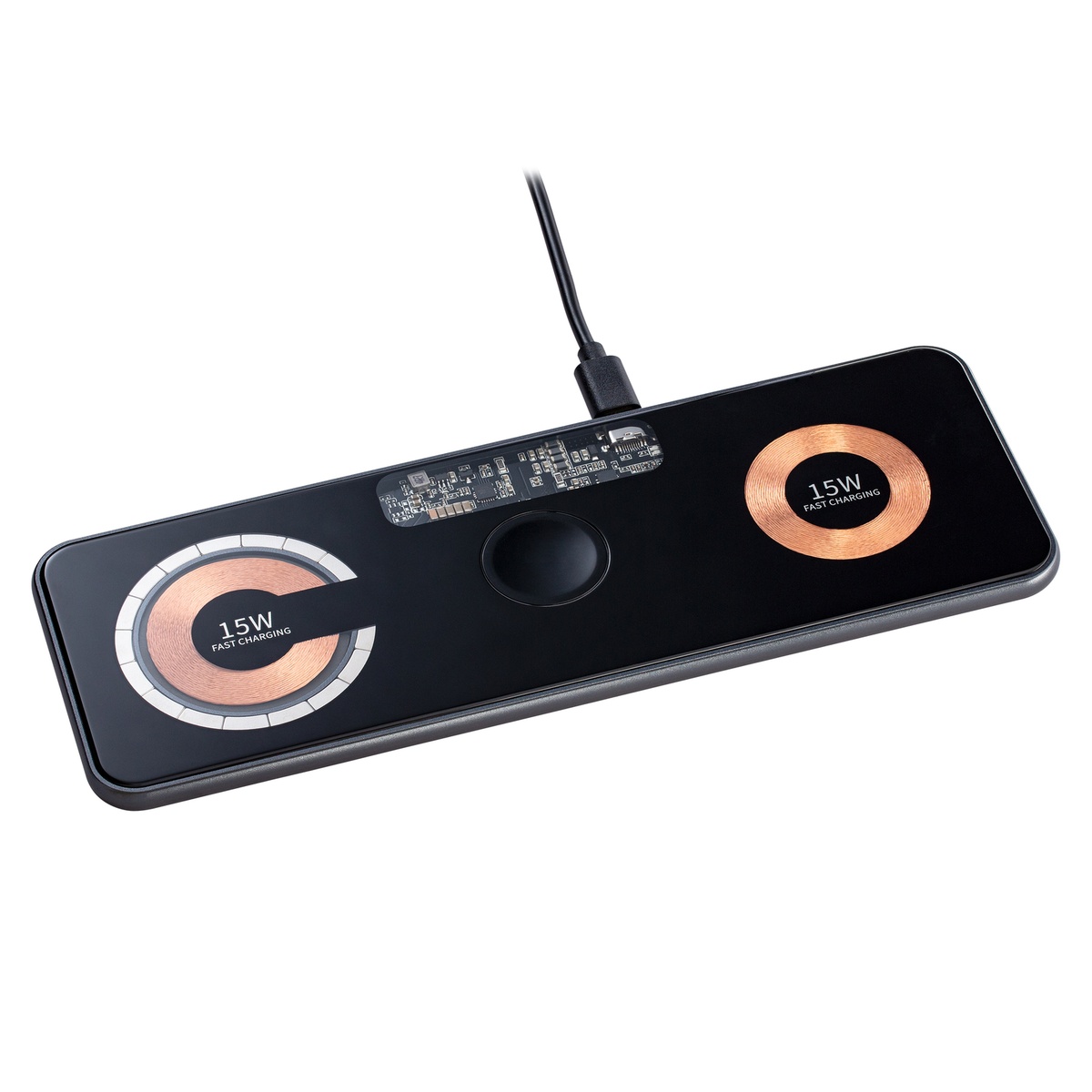 Bovenzijde, rechts, onder (65 x 10 mm)