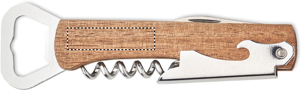 Zijde 1 links (1 x 4 cm)