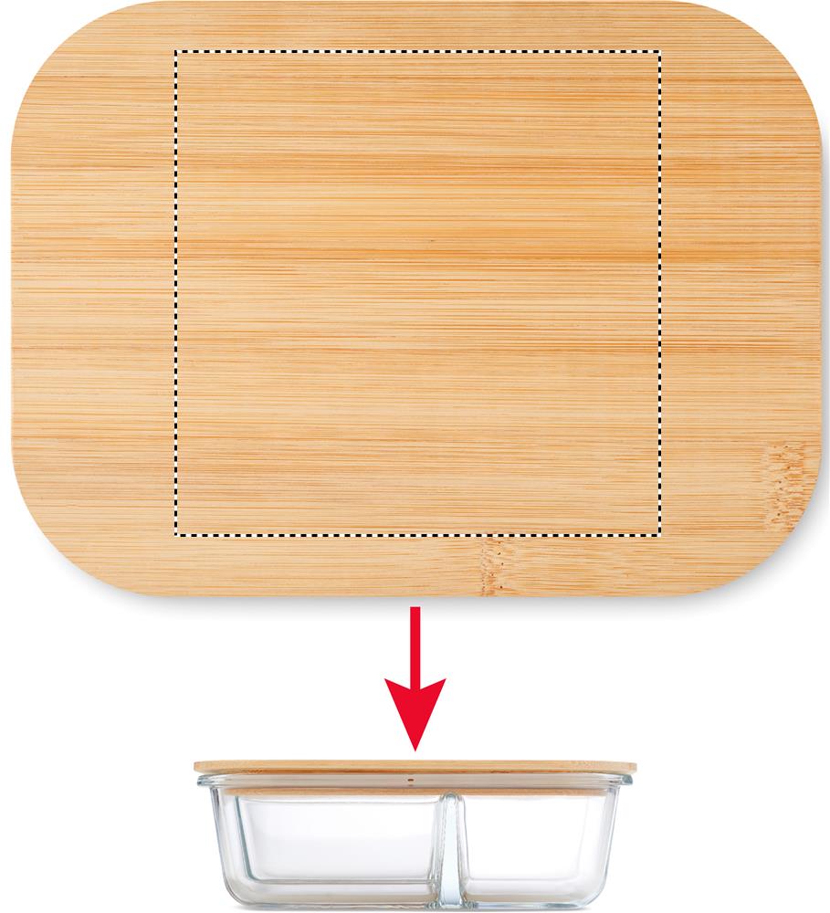 Deksel midden (12 x 12 cm)