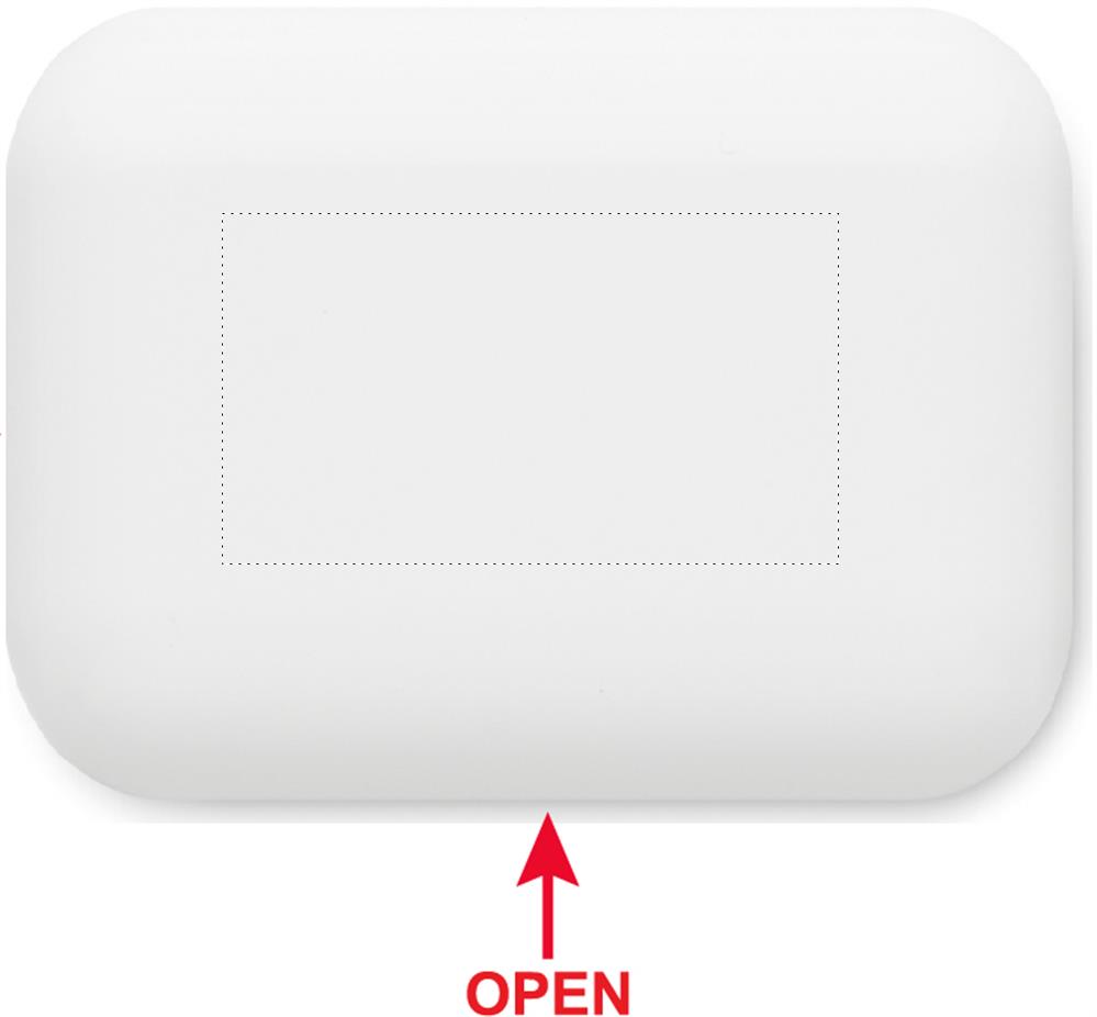 Houder boven (2 x 3,5 cm)