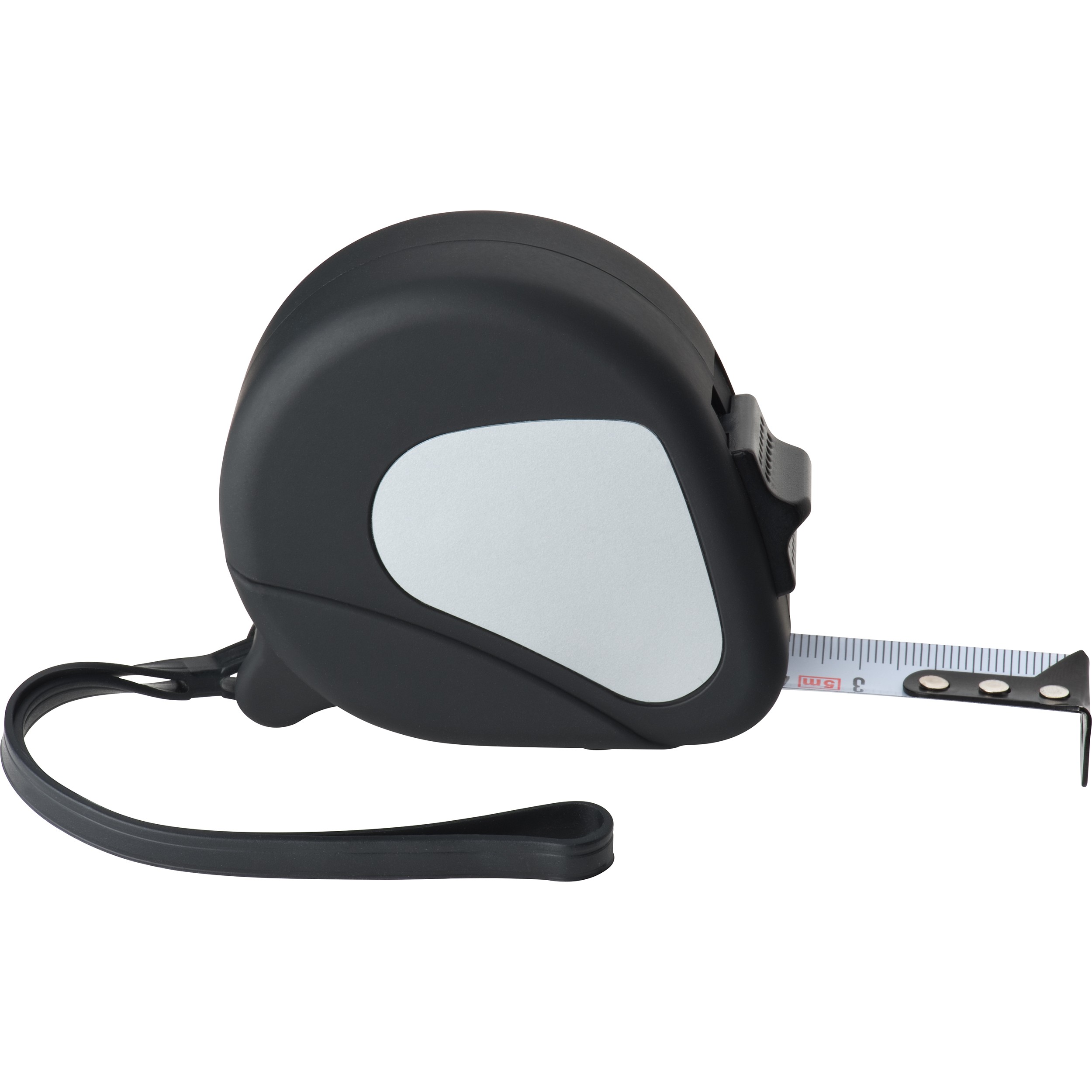 In het midden (3,5 x 1,5 cm)