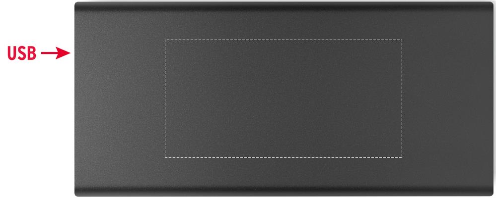 Bovenzijde (4 x 8 cm)