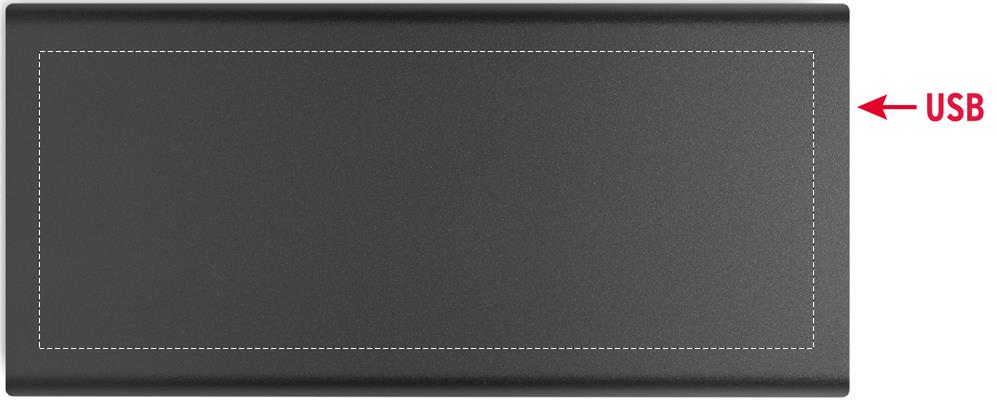 Onderzijde (5 x 13 cm)