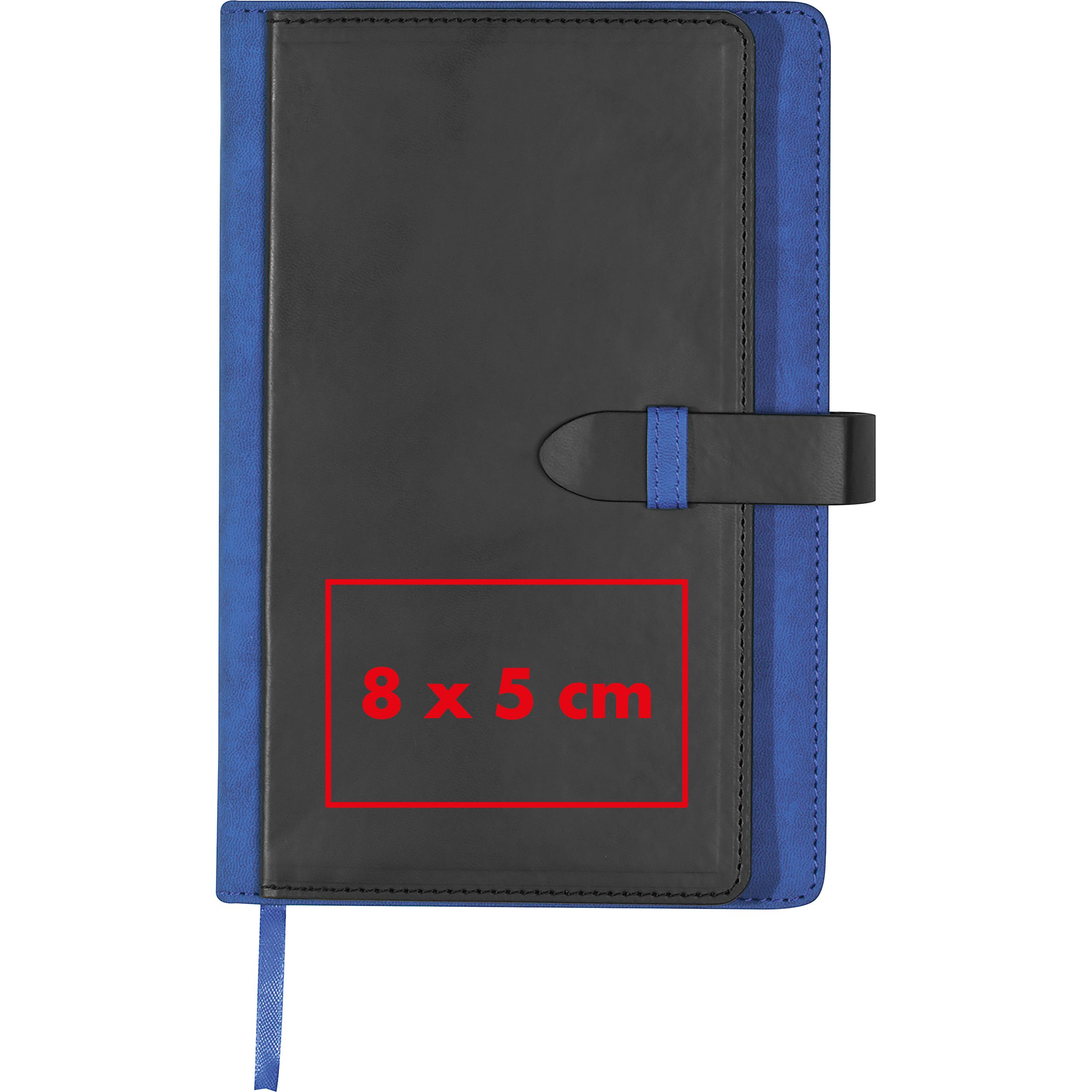 Op de omslag (5 x 4 cm)