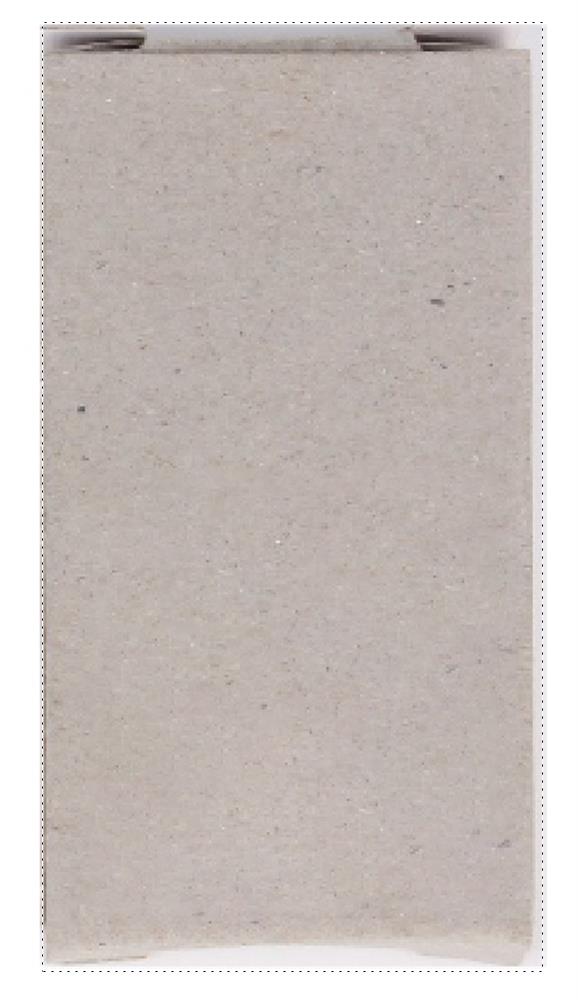 Achterzijde (6,3 x 3,3 cm)