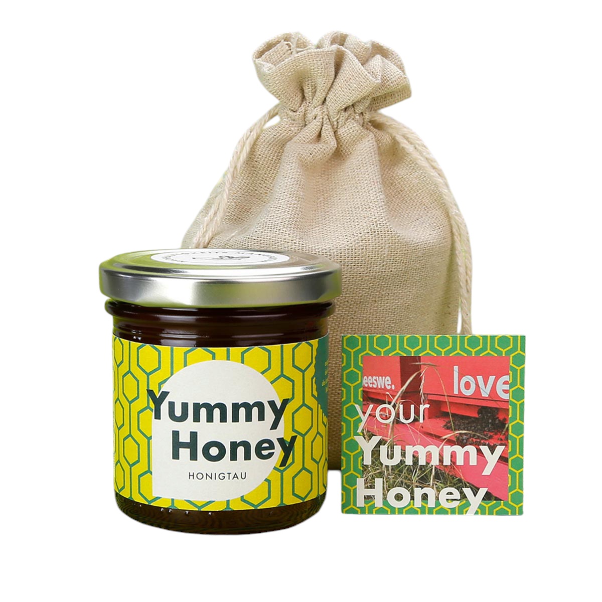 Label op het deksel (40 x 40 mm)