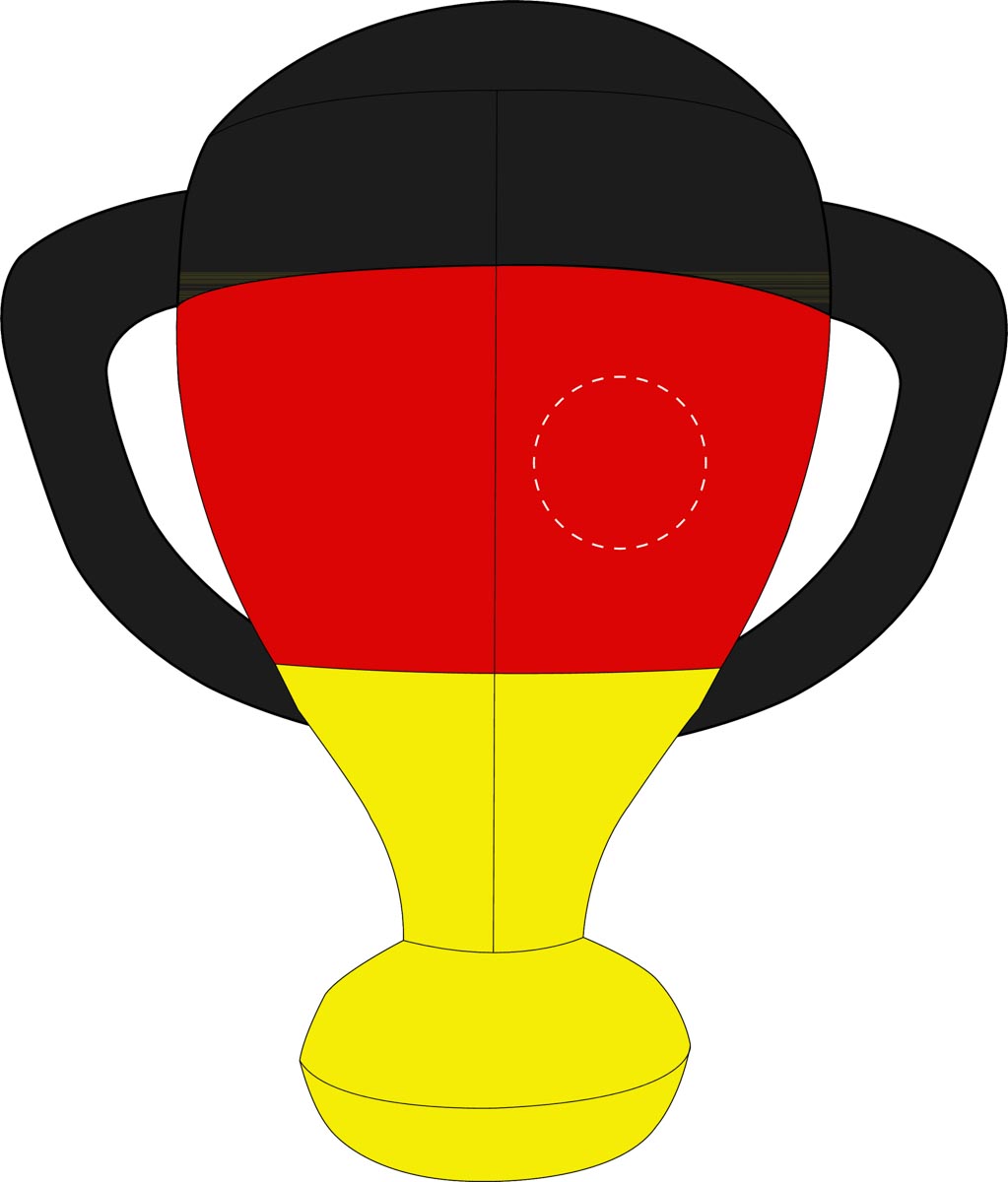 rechts van naad (Ø 7 cm)
