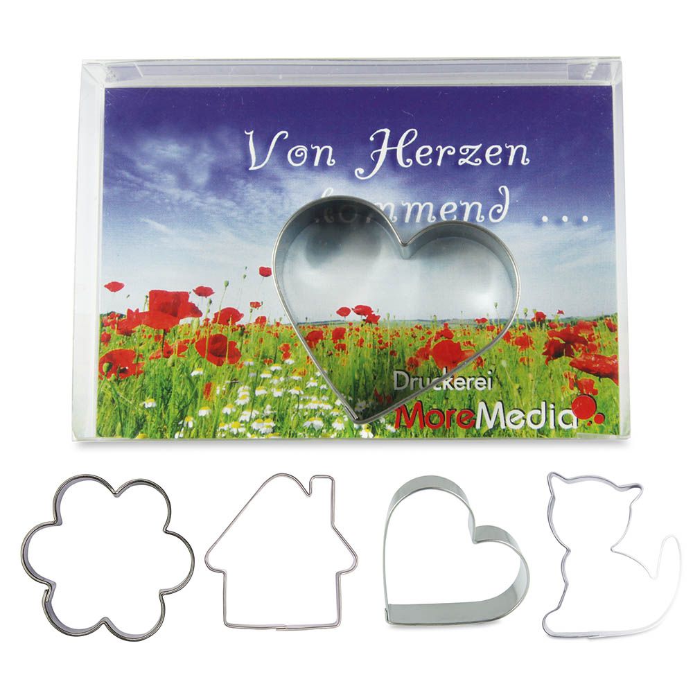 Kaart (Einleger: 6,9 x 9,9 cm je Seite)