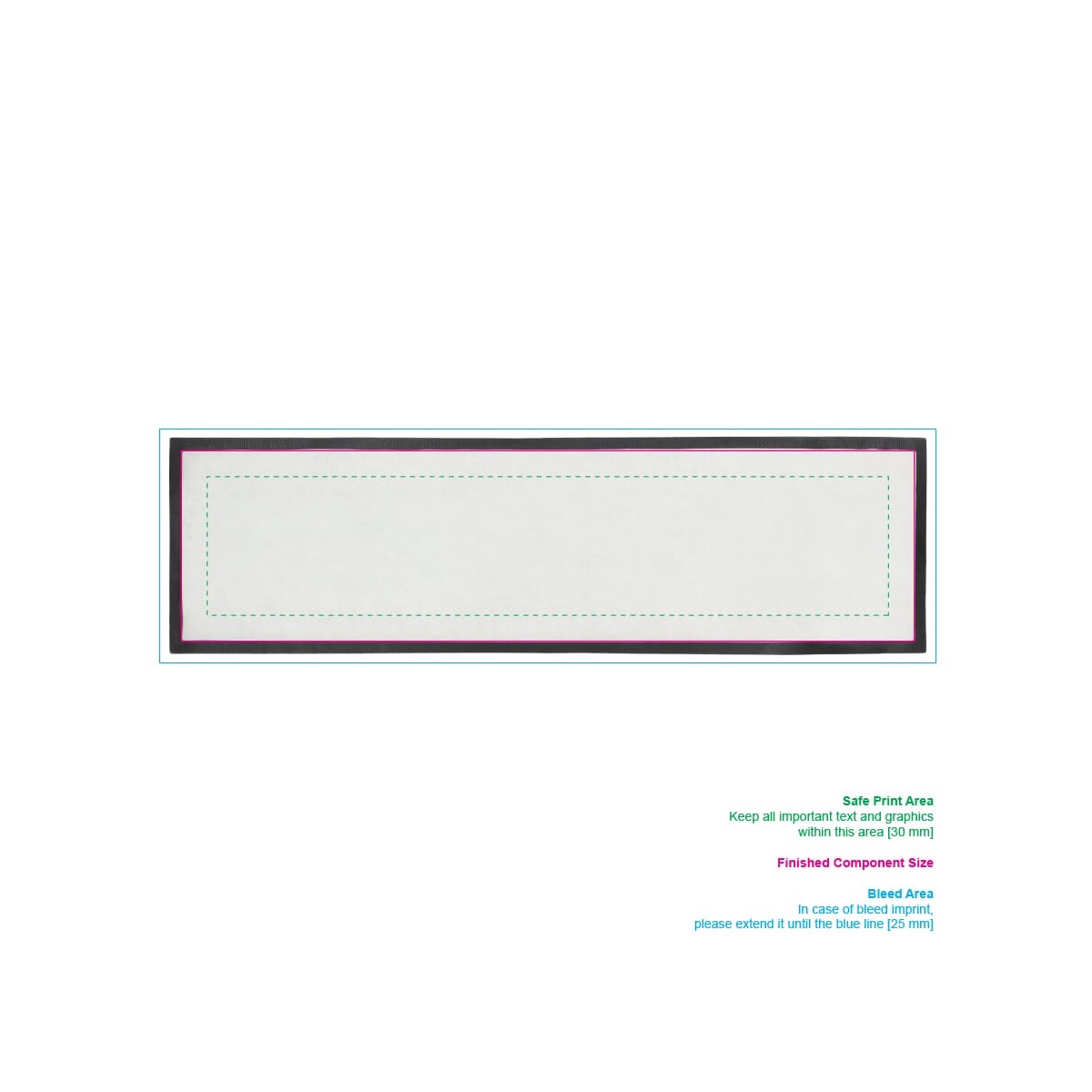 Zijde 1 (220 x 850 mm)