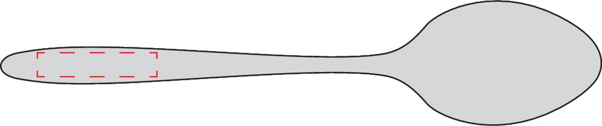 Lepel handvat (3,5x0,7 cm)