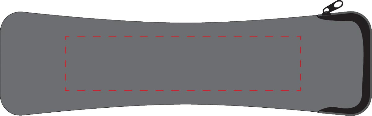 gecentreerd op kast (13x3 cm)