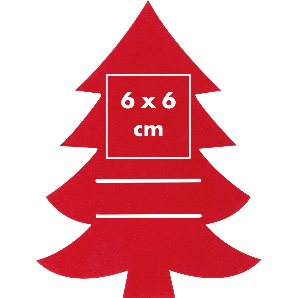 Op de omslag (6 x 6 cm)