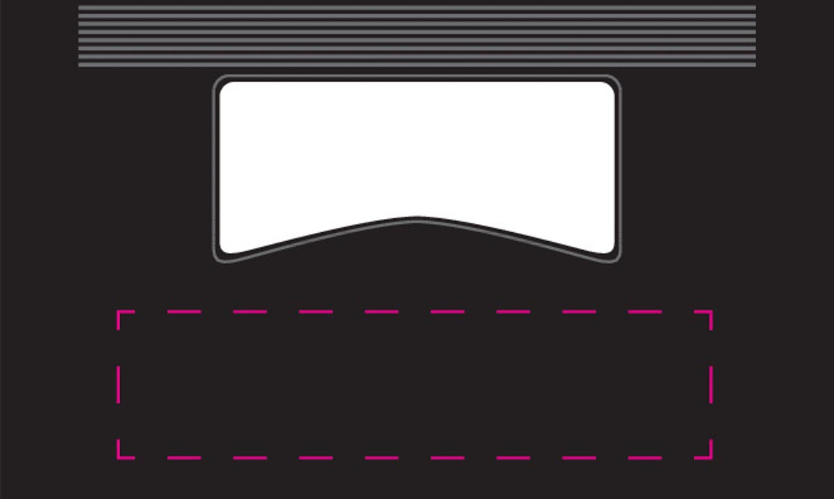 voor + achter (lange zijde) (8x2 cm)