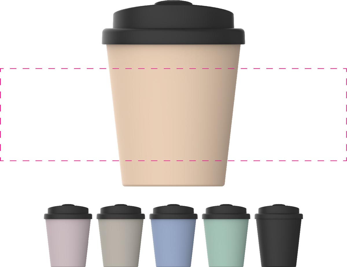 gecentreerd rondom (22,5x6 cm)