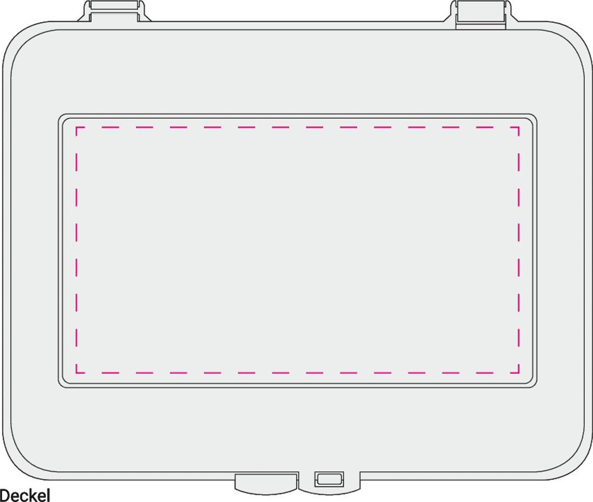 op deksel (10,8x6 cm)