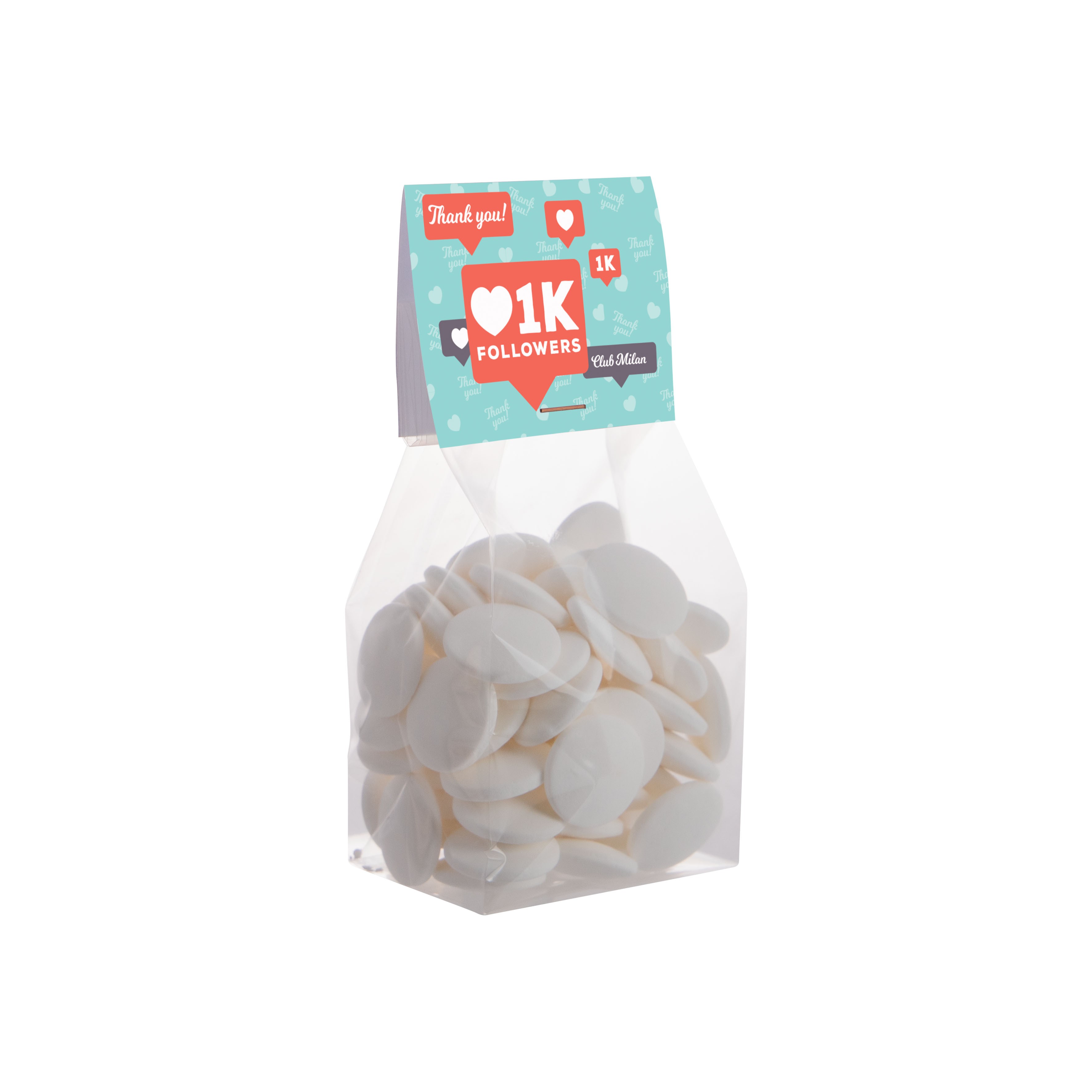 beide zijden (6,8 x 10 cm)