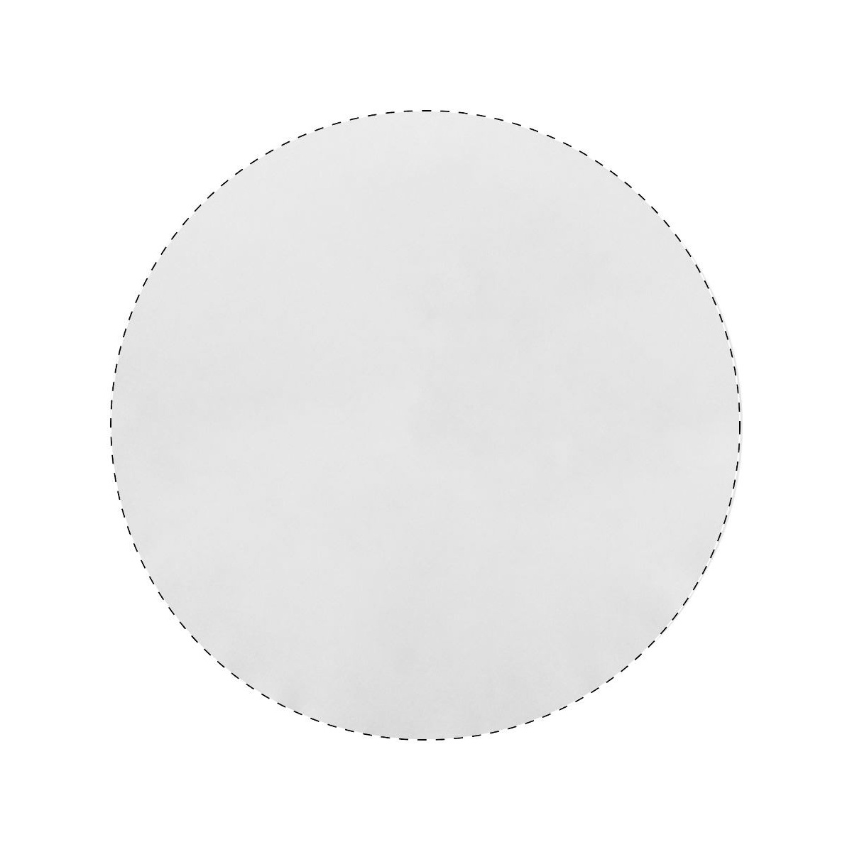 Volledig oppervlak (Ø 13 cm)