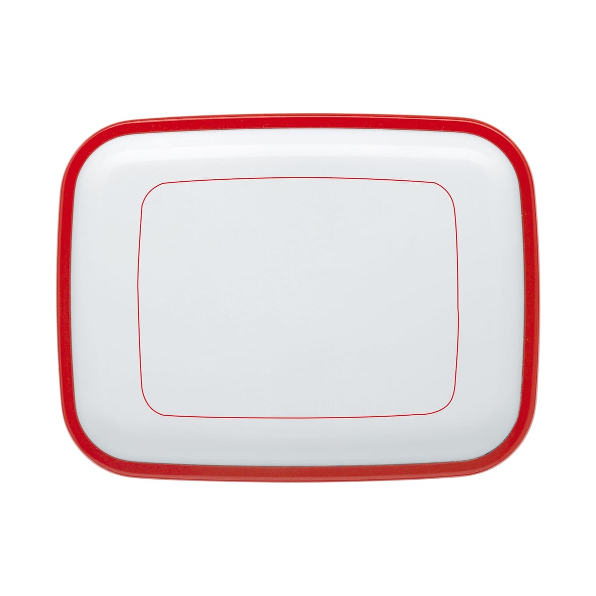 Op de deksel (12 x 9 cm)