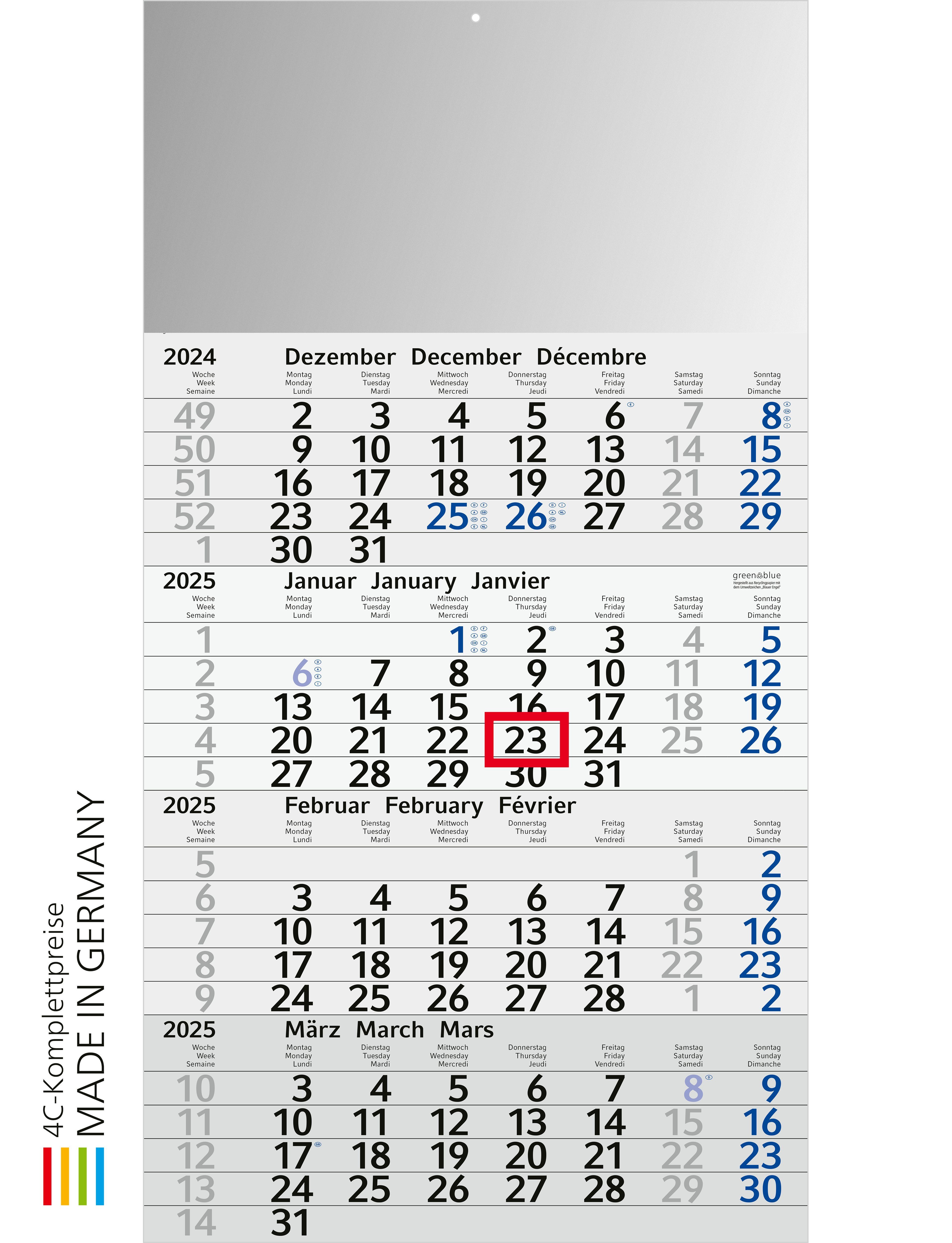 Hoofd flap (30,6 x 16,8 cm)