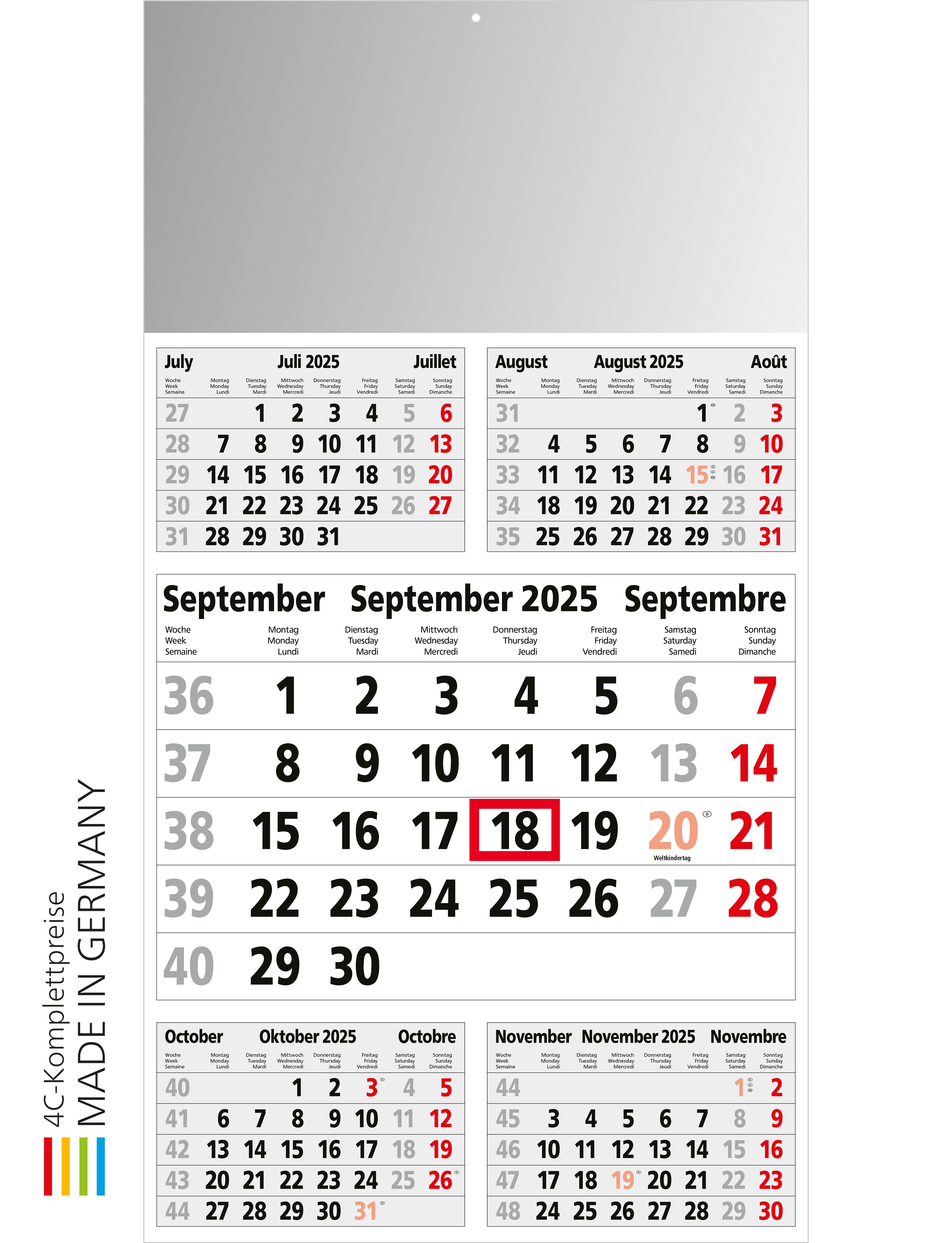 Hoofd flap (30,6 x 16,8 cm)