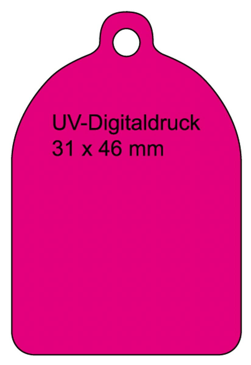 Rug met volledig oppervlak (4,6 x 3,1 cm)