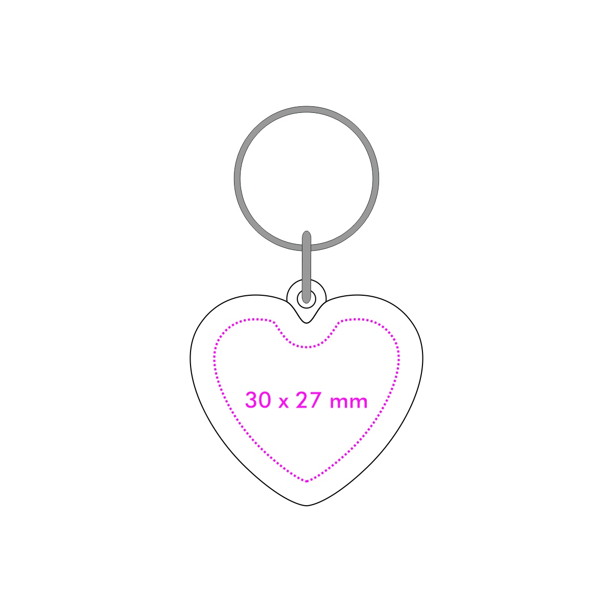 Chip voorzijde (ø 1,7 cm)