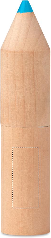 Onderste deel lichaam (3,5 x 1,5 cm)