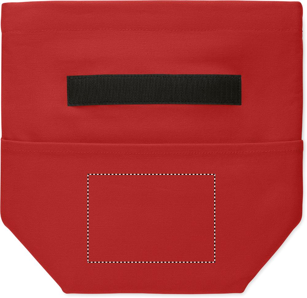 Voorkant tas (9 x 13 cm)