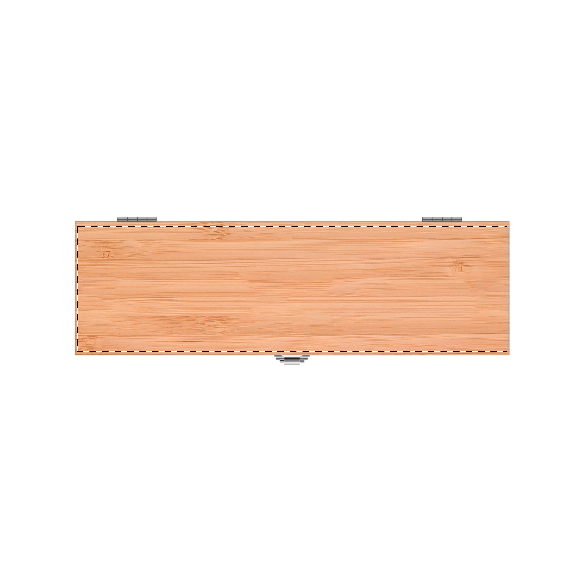 Op de boxdeksel (10 x 7 cm)