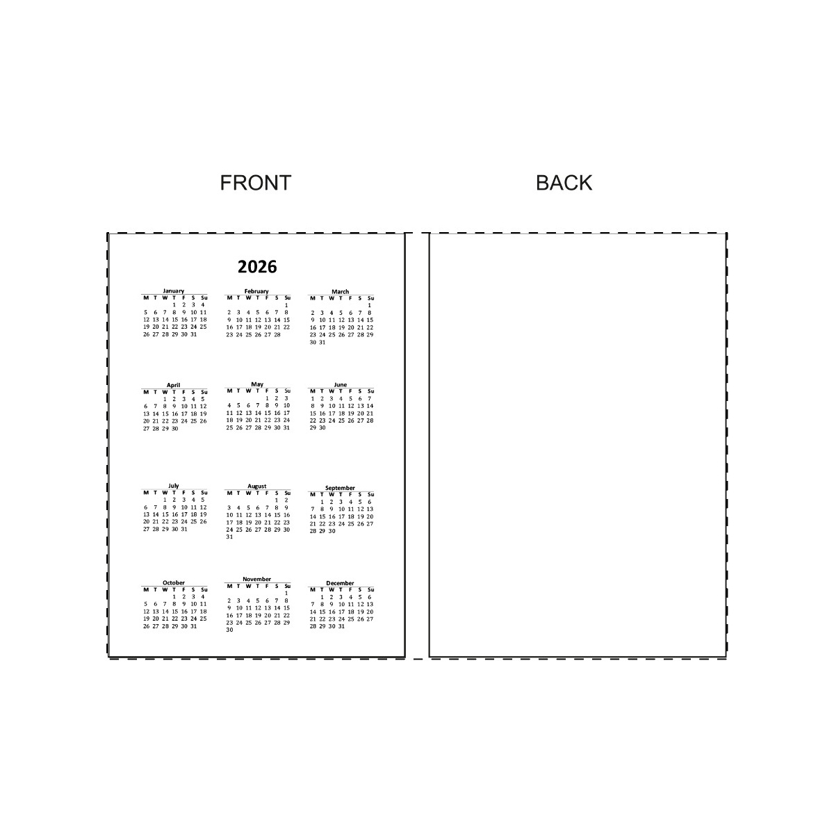 Volledig oppervlak (7 x 10 cm)