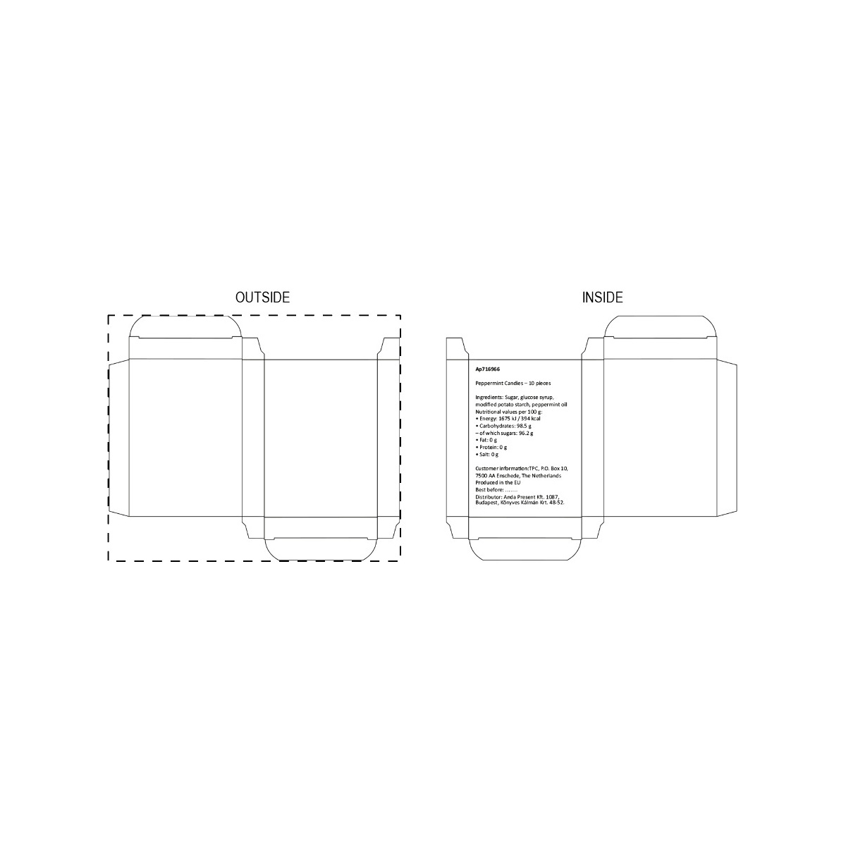 Volledig oppervlak (17,6 x 14,8 cm)