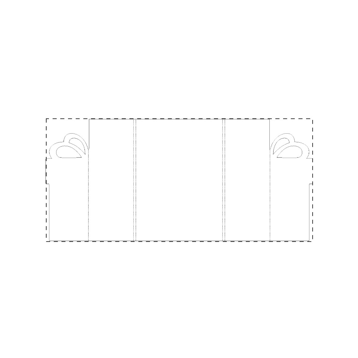 Buitenbekleding (32,4 x 14,8 cm)