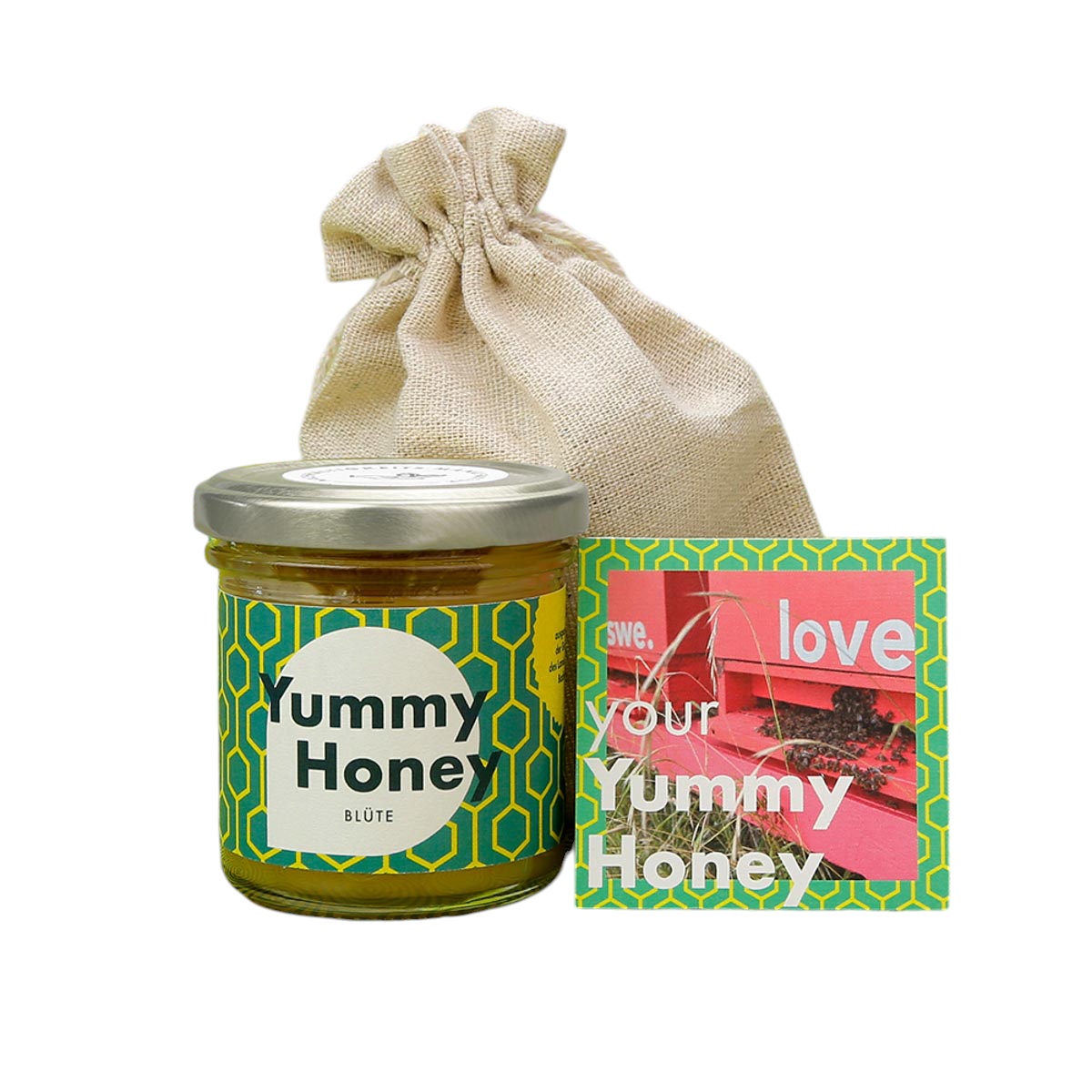 Label op het deksel (40 x 40 mm)