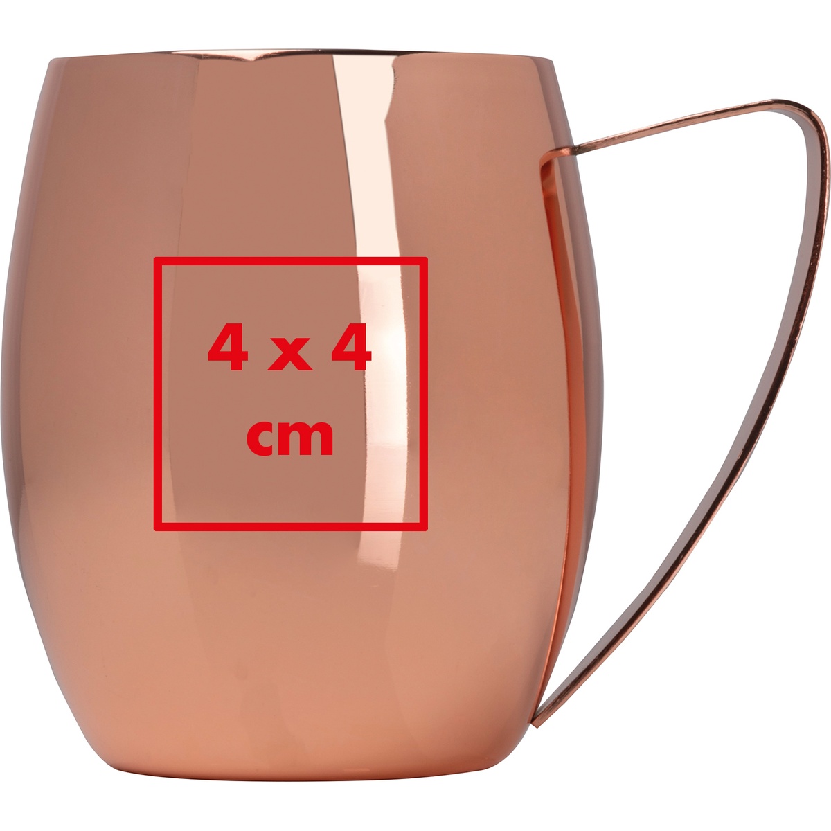 Op de beker (4 x 4 cm)