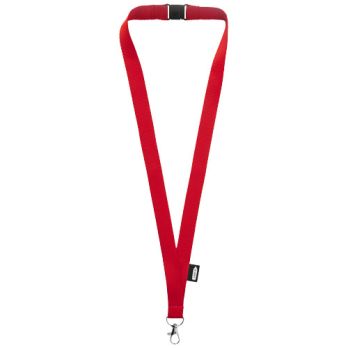 Tom gerecyclede PET lanyard met veiligheidssluiting