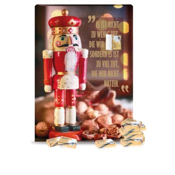 Lindt adventskalender met 31 deurtjes