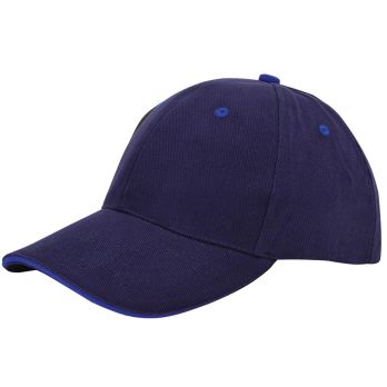 Geborstelde sandwich cap