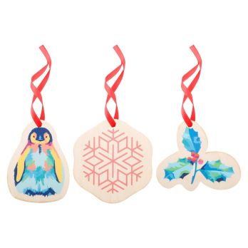 CreaJul Wood individueel kerstboomornament