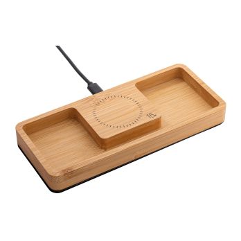 Desktop Organizer met Draadloos Opladen REEVES-BAMBOOCHARGE