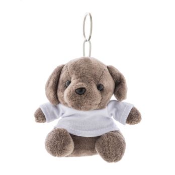 DogFob pluchen hond sleutelhanger