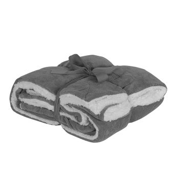 Duodeken coral-fleece/sherpa 200x150 cm