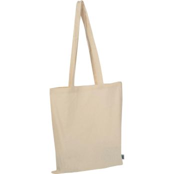 Fairtrade katoenen tas, lange hengsels