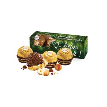 FERRERO ROCHER, 3 stuks Kerstmis