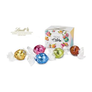 Geschenkartikel: Lindt Paasplezier - met 5 Lindt Lindor ballen, ook in individuele pralinedoos