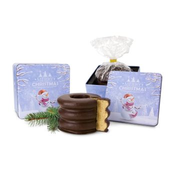 Geschenkset: Baumkuchen in kerstblik
