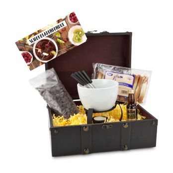 Geschenkset: Chocoladefondue