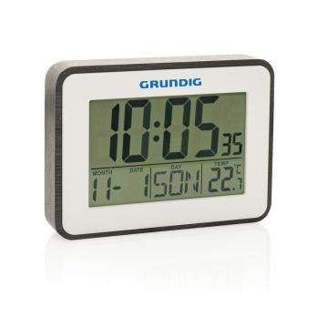 Grundig thermometer, wekker en kalender