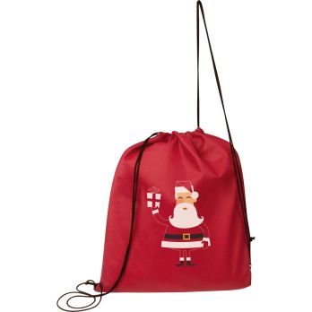 Gymtas van non-woven met kerstmotief